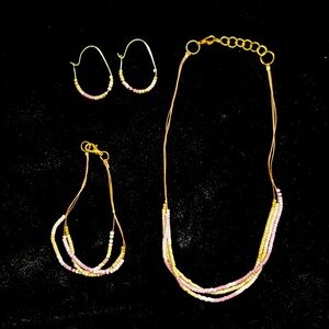 Lilac Choker set